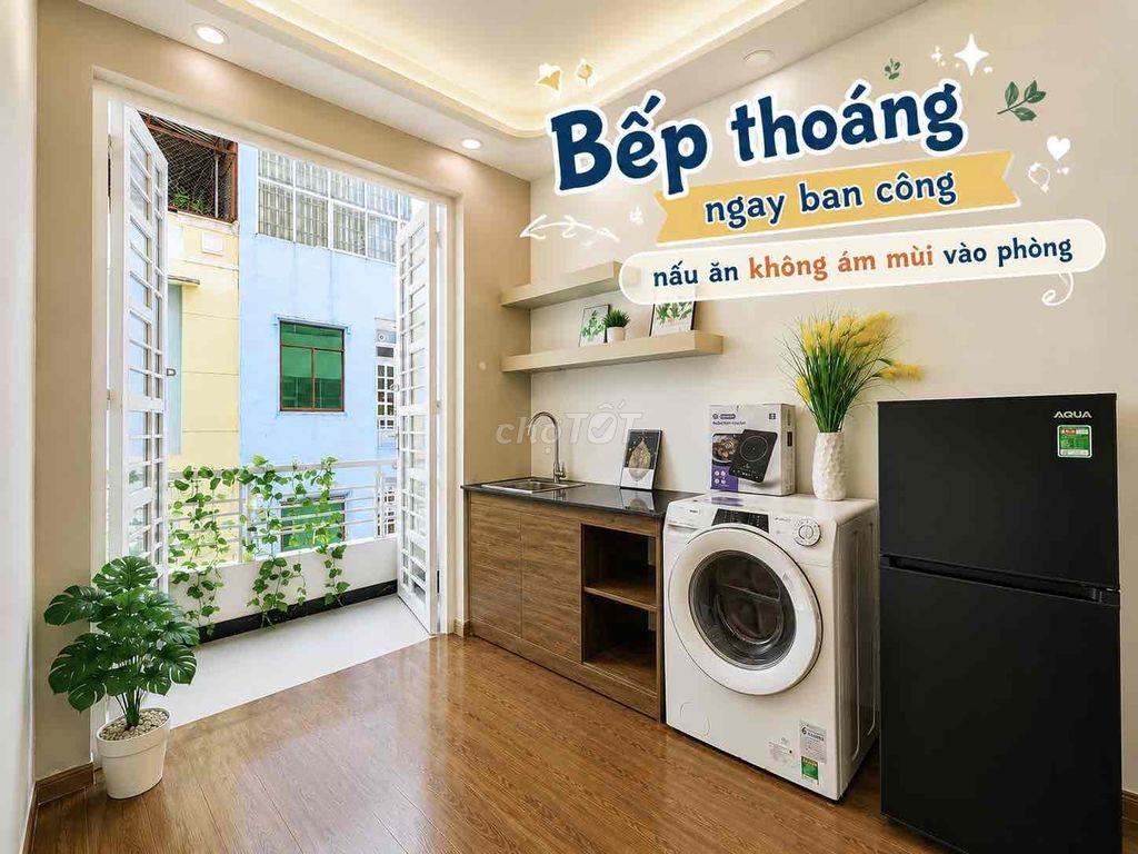CHDV 2PN 60m2 SIÊU thoáng gần Siêu Thị Go Tô Hiến THÀNH , Vạn Hạnh Mal