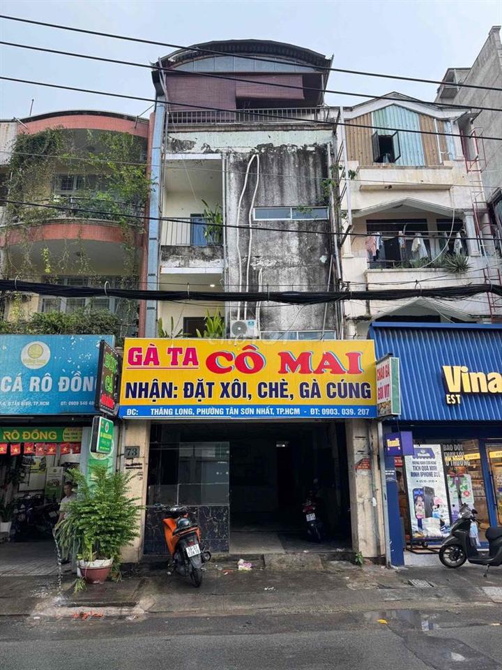 CHÍNH CHỦ CHO THUÊ MẶT BẰNG KINH DOANH MẶT TIỀN QUẬN TÂN BÌNH
