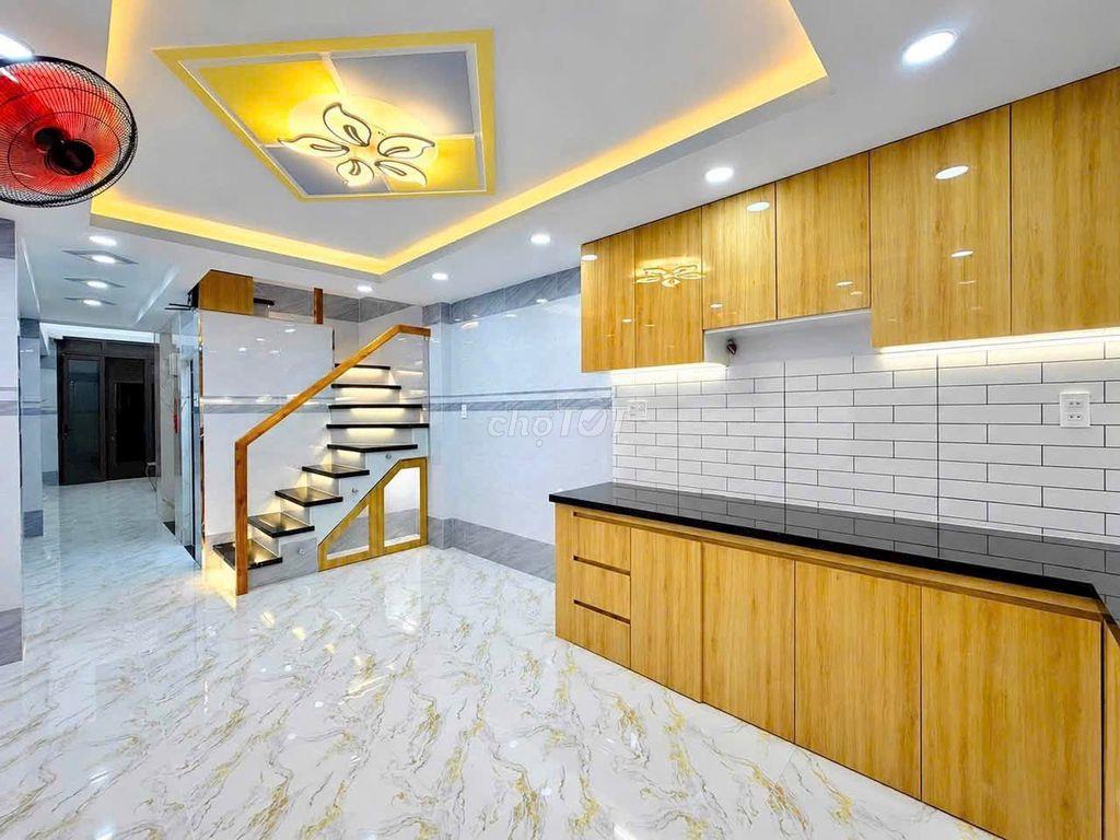 NHÀ ĐẸP XÂY MỚI 5 TẦNG, THANG MÁY - OTO TỚI CỬA CHỈ  NHỈNH 1OTY