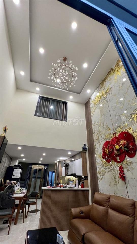 Tân Phú 54m2, 5 tầng Thang Máy, Hẻm 4m Gò Dầu, 7.58 tỷ