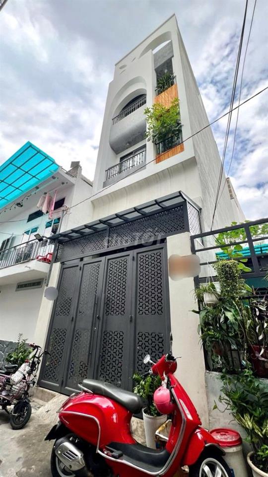 Tân Phú 54m2, 5 tầng Thang Máy, Hẻm 4m Gò Dầu, 7.58 tỷ