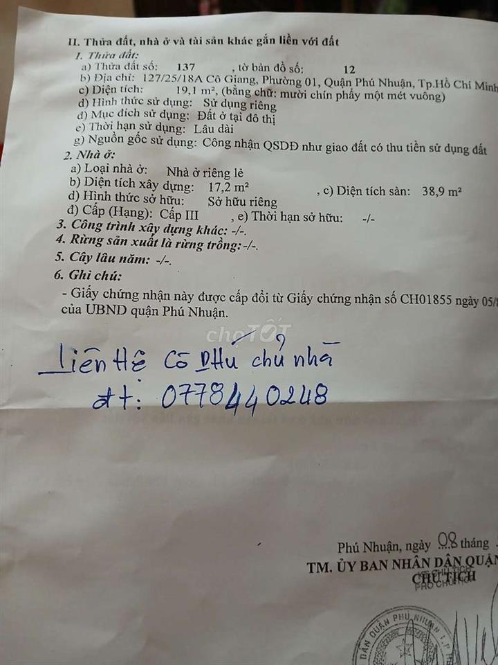 bán nhà