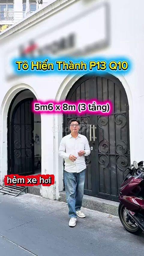 Bán nhà đẹp hẻm rộng Tô Hiến Thành, P13, Quận 10 giá tốt