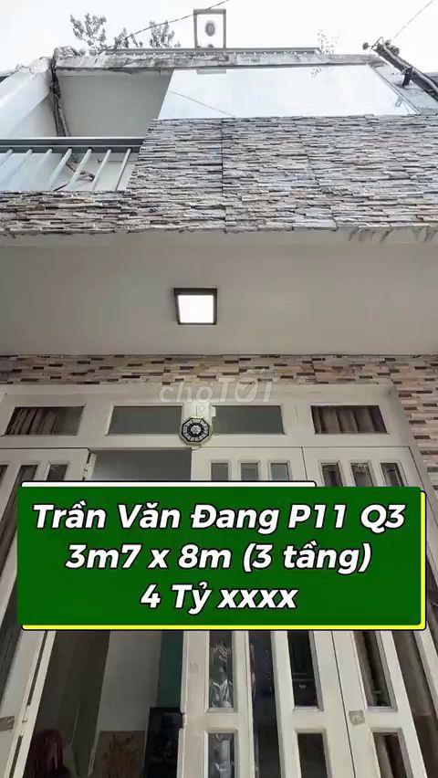 Bán Nhà Hẻm Trung Tâm Quận 3 Giá 4.6 Tỷ
