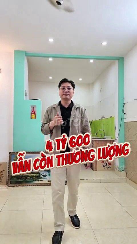 Bán Nhà Hẻm Trung Tâm Quận 3 Giá 4.6 Tỷ