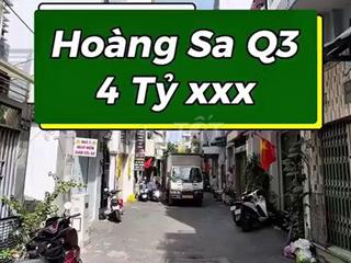 Bán nhà căn góc 2 mặt hẻm trung tâm Quận 3 hơn 4 tỷ