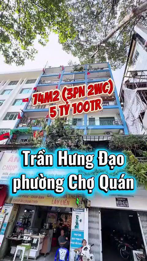 Căn hộ Trần Hưng Đạo Q5 3PN giá tốt, xem ngay