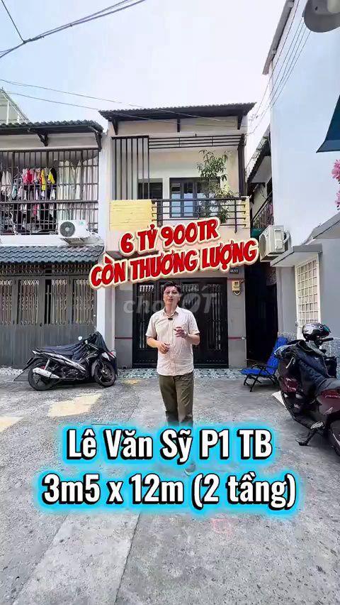 Hẻm Lê Văn Sỹ rộng rãi, khu an ninh yên tĩnh, xem ngay