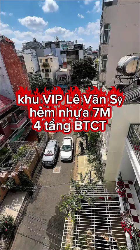 Bán nhà hẻm Lê Văn Sỹ cực đẹp, xem ngay chốt liền