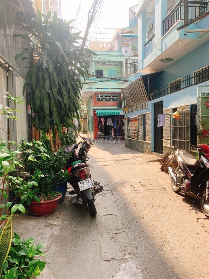 Bán nhà 4 tầng đúc BTCT - hẻm 5m – đường Hòa Bình, P.5, Q.11