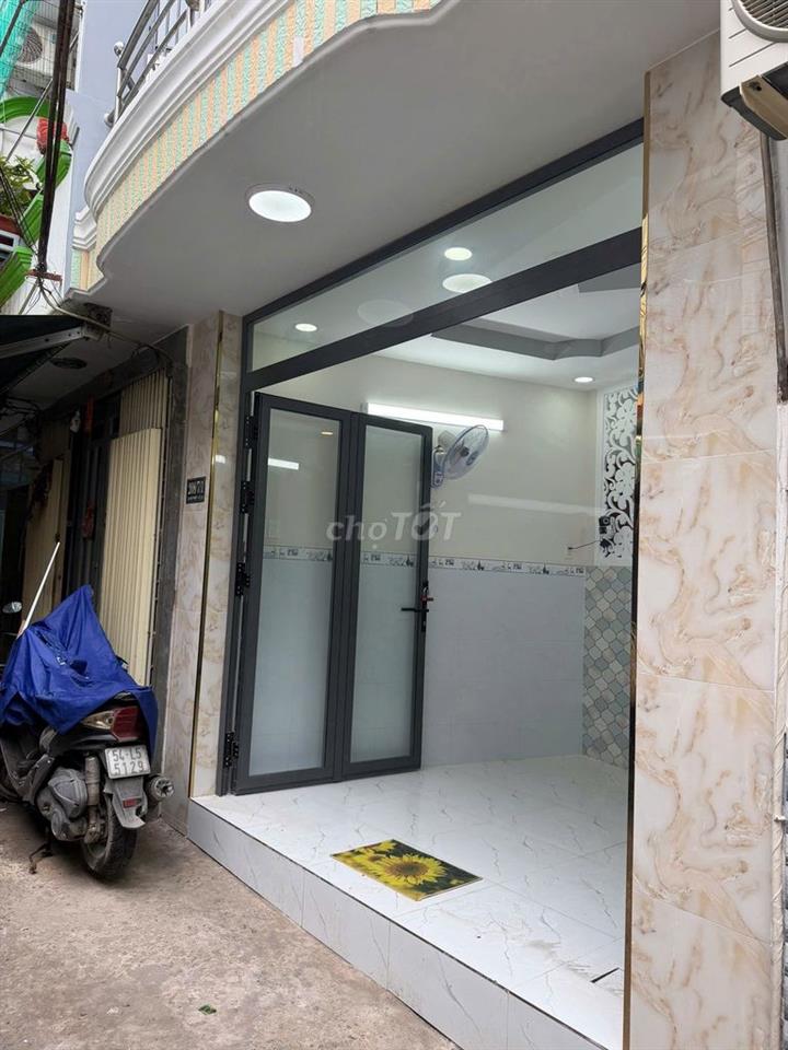 Nhà nhỏ xinh mới đẹp đường Lưu Hũu Phước,P15,Q8 - 4m x 5m. 1,38 tỷ