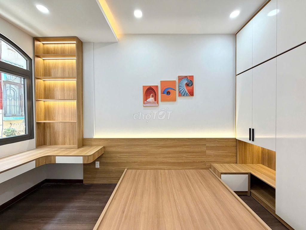 Nhà mới đẹp 3 tầng Hẻm Xe Hơi Điện Biên Phủ, Nguyễn Thiện Thuật,Quận 3