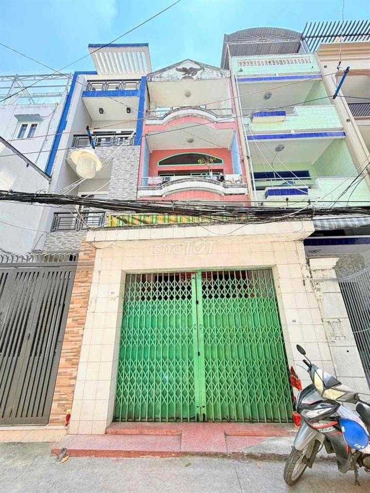 BÁN NHÀ HẼM XE HƠI HOÀ HẢO P5 Q10 DT 4x19 72m2 5 TẦNG GIÁ 15 TỶ TL