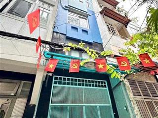 BÁN NHÀ HẼM 4M VƯỜN CHUỐI QUẬN 3 DT 3 x 8 24m2 5 TẦNG GIÁ 5.85 TỶ TL