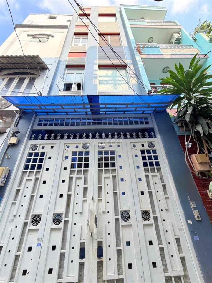 BÁN NHÀ HẺM 4M CMT8 QUẬN 3 DT 3.4x16 53m2 5 TẦNG GIÁ 9 TỶ TL