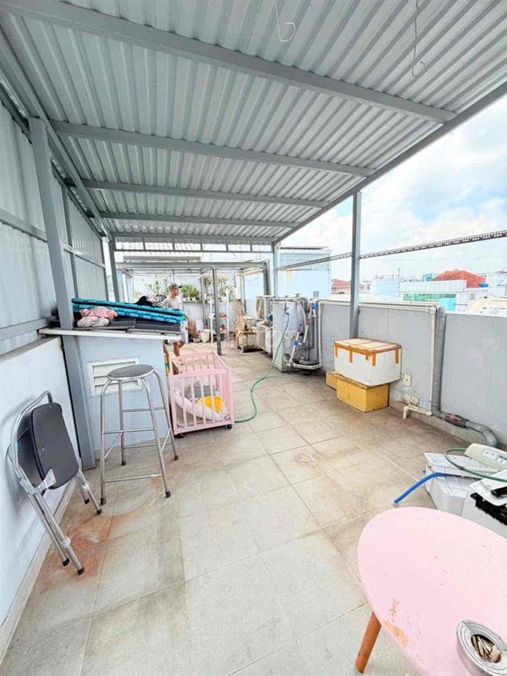 BÁN NHÀ HẺM 4M CMT8 QUẬN 3 DT 3.4x16 53m2 5 TẦNG GIÁ 9 TỶ TL