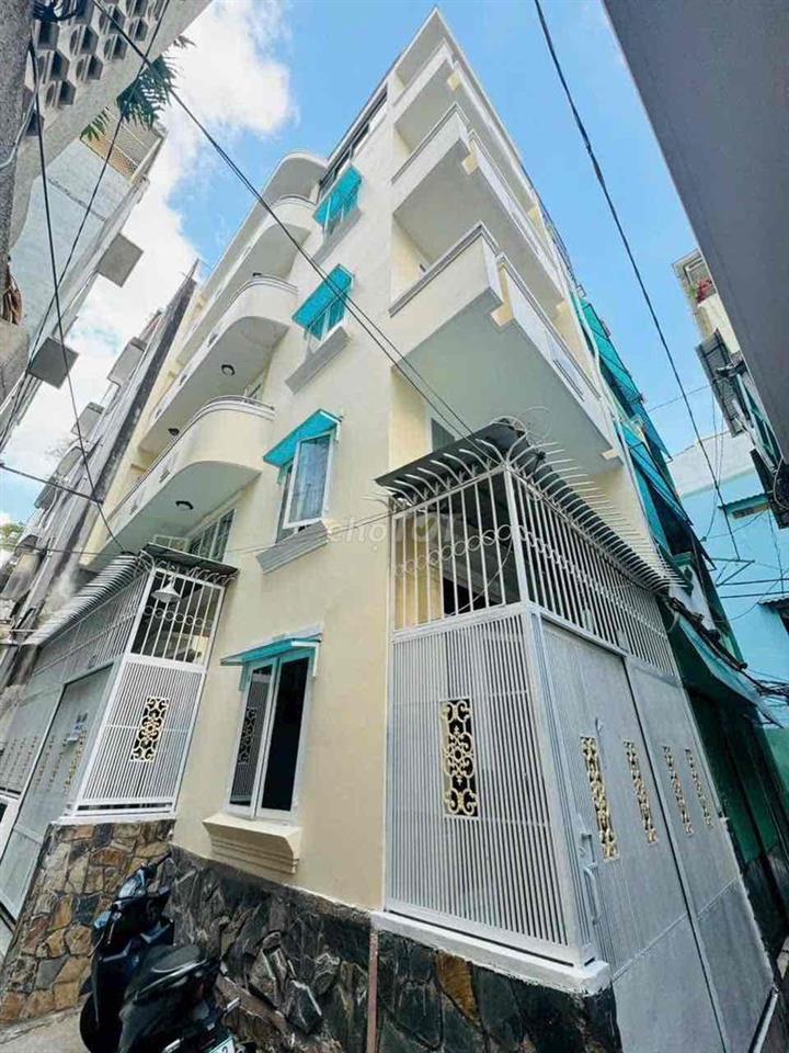 BÁN NHÀ HẺM 4M LÝ CHÍNH THẮNG Q3 DT 3.4 x 10 34m2 5 TẦNG GIÁ 7.4 TỶ TL