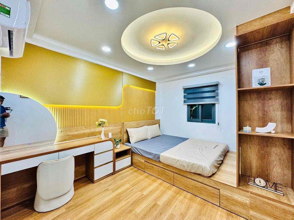 HẺM XE HƠI 6M - KHU VIP PHAN XÍCH LONG - NHÀ MỚI FULL NỘI THẤT - 40M2,
