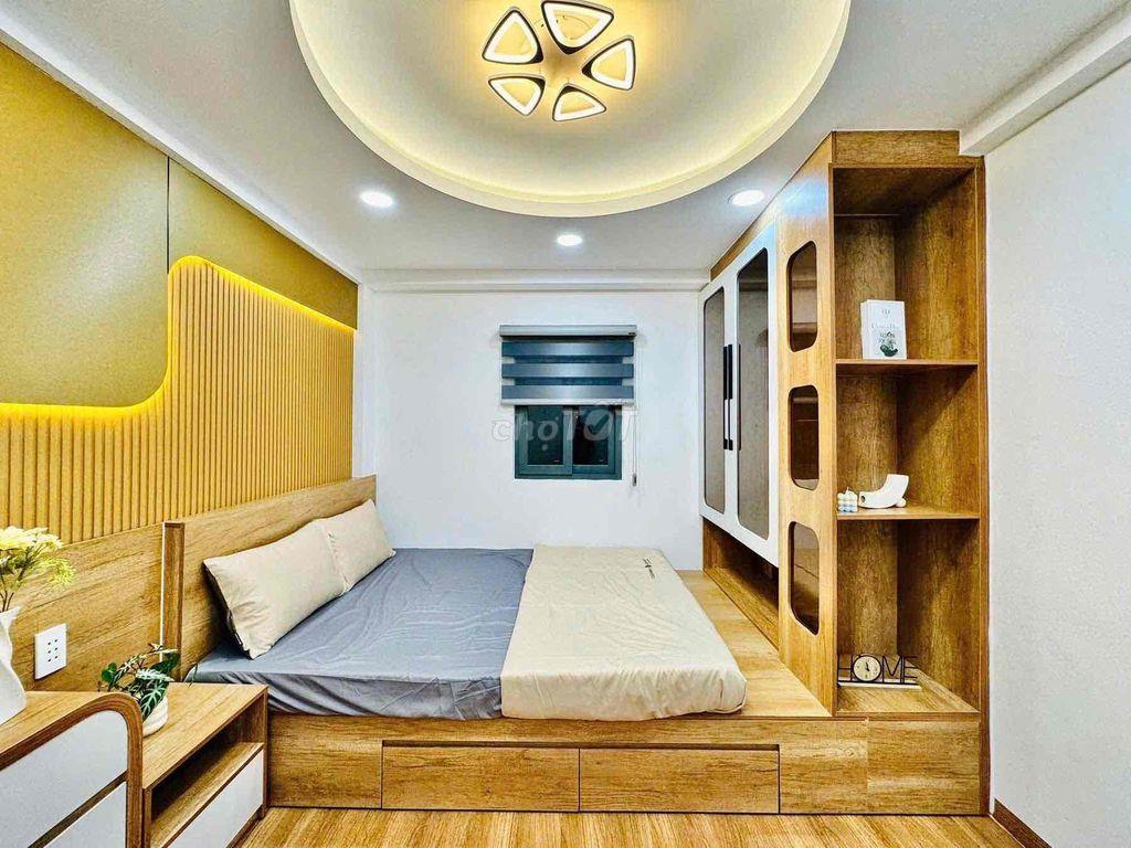 HẺM XE HƠI 6M - KHU VIP PHAN XÍCH LONG - NHÀ MỚI FULL NỘI THẤT - 40M2,