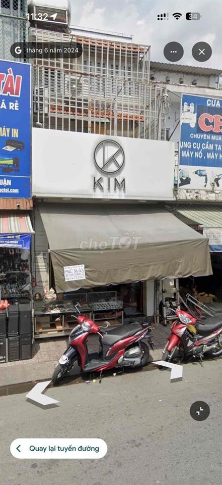 cho thuê nhà mặt tiền Nguyễn kiệm gần công viên gia định