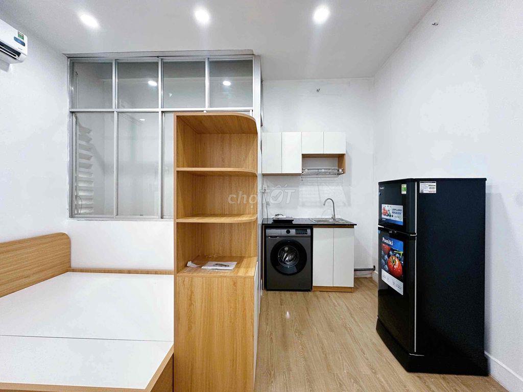 1PN FULL NỘI THẤT BAN CÔNG - NGAY CƯ XÁ BẮC HẢI, TRUNG TÂM Q.10