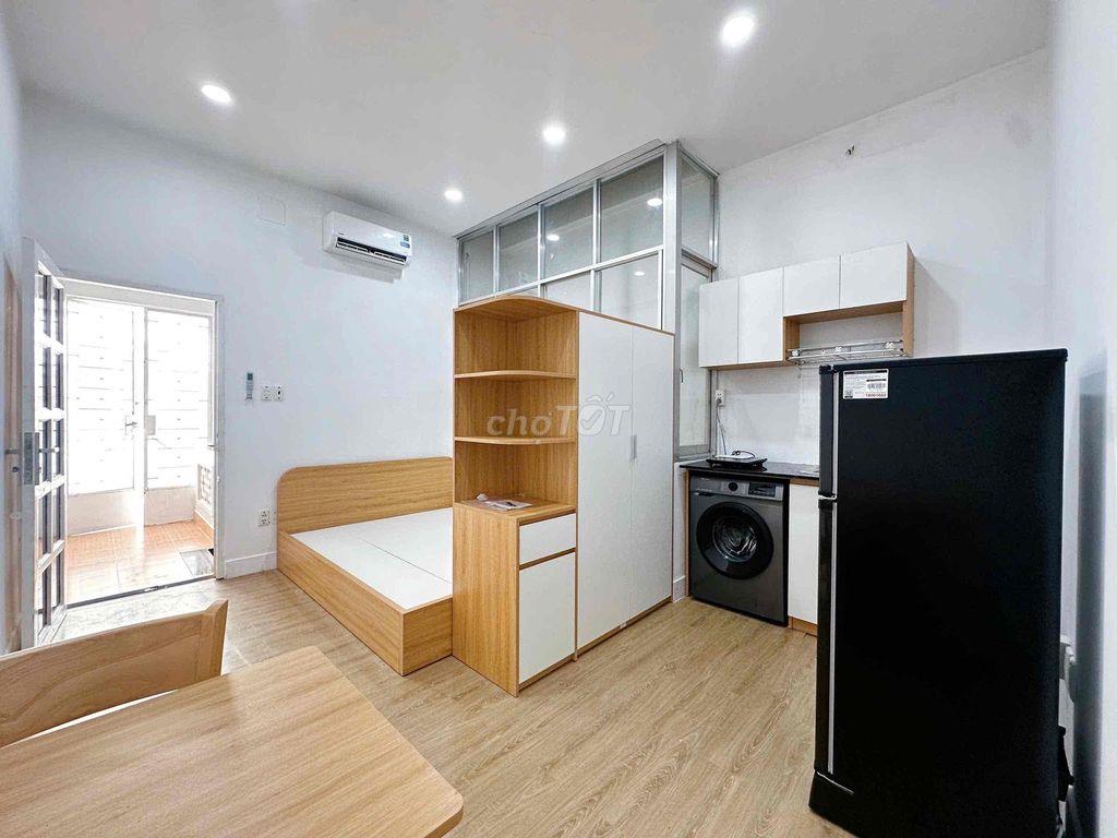 1PN FULL NỘI THẤT BAN CÔNG - NGAY CƯ XÁ BẮC HẢI, TRUNG TÂM Q.10