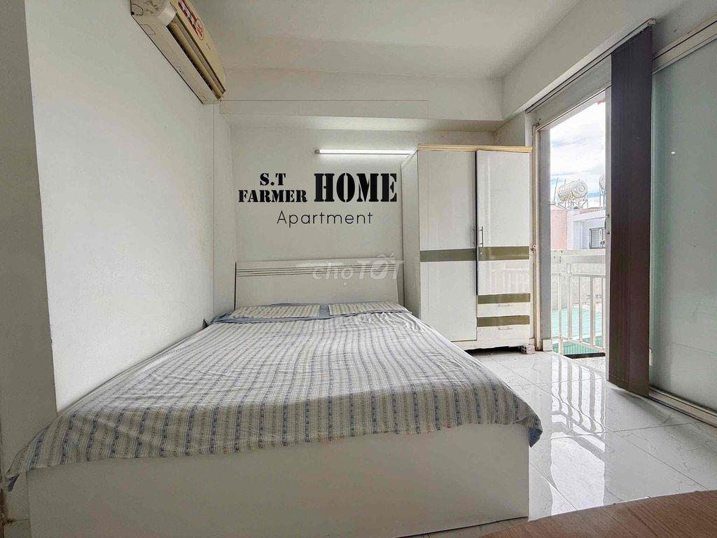 📍CHO THUÊ STUDIO FULL NT CÓ BAN CÔNG NGAY CMT8 Q3 –GẦN CV LÊ THỊ RIÊNG