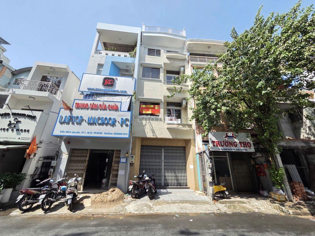 NGANG 5M - CÓ THANG MÁY - 5 TẦNG – SỐ 53 TRẦN MINH QUYỀN, QUẬN 10!!!