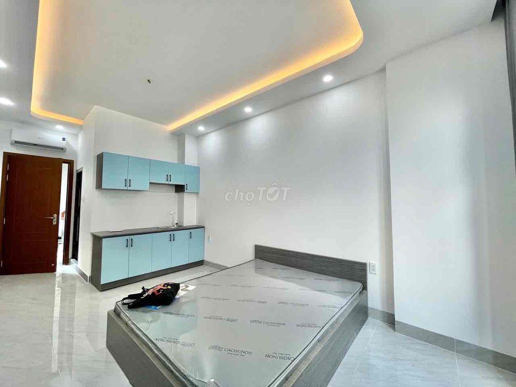 CHO THUÊ PHÒNG TRỌ STUDIO CỬA SỔ FULL NỘI THẤT NGAY NHAC TƯ 7 HIỀN