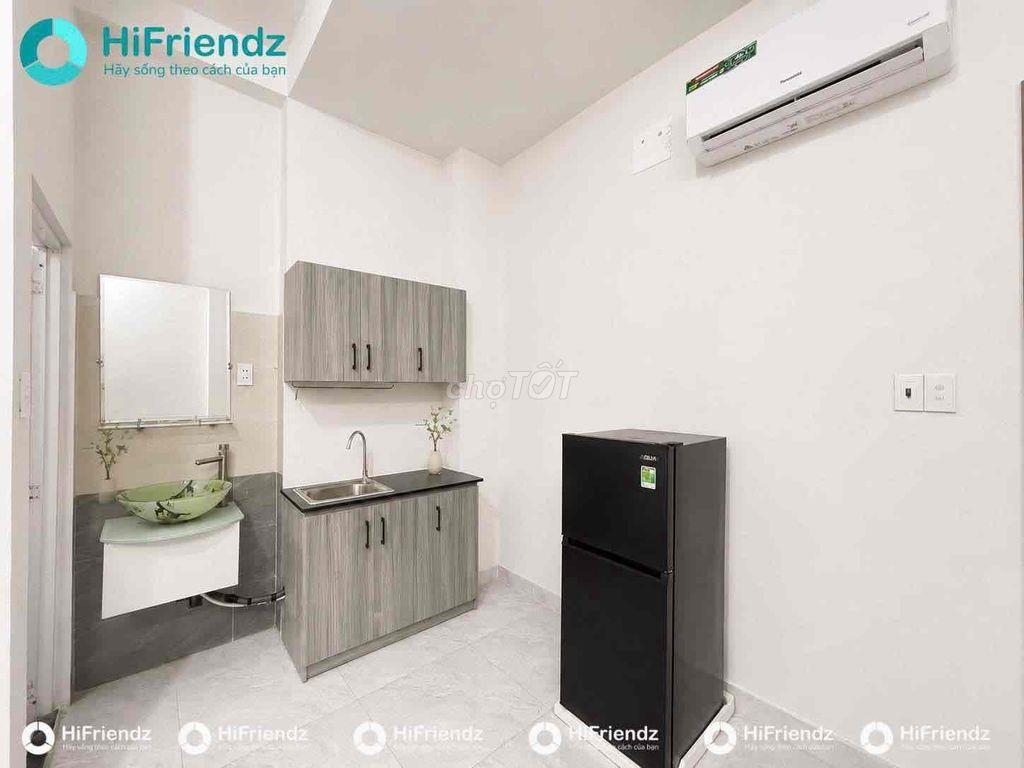 CHO THUÊ PHÒNG TRỌ MỚI XÂY - STUDIO CỬA SỔ FULL NỘI THẤT - GIÁP QUẬN10