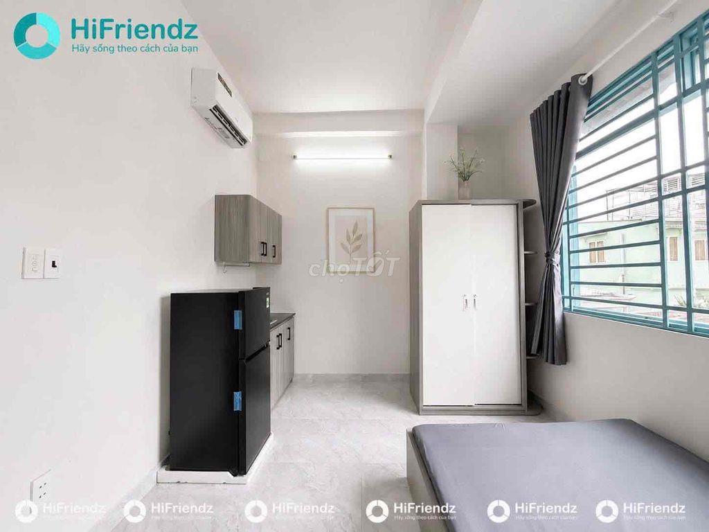 CHO THUÊ PHÒNG TRỌ MỚI XÂY - STUDIO CỬA SỔ FULL NỘI THẤT - GIÁP QUẬN10