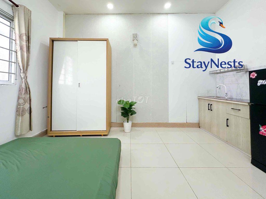CHO THUÊ PHÒNG TRỌ CỬA SỔ FULL NỘI THẤT GẦN NGAY HỌC VIỆN HÀNG KHÔNG