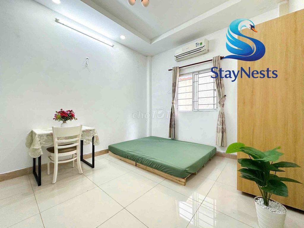 CHO THUÊ PHÒNG TRỌ CỬA SỔ FULL NỘI THẤT GẦN NGAY HỌC VIỆN HÀNG KHÔNG