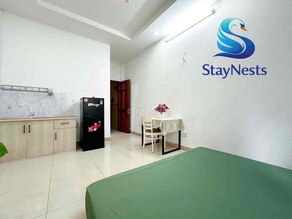 CHO THUÊ PHÒNG TRỌ CỬA SỔ FULL NỘI THẤT GẦN NGAY HỌC VIỆN HÀNG KHÔNG