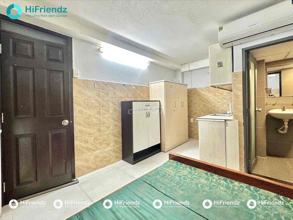 CHO THUÊ PHÒNG TRỌ GÁC STUDIO CỬA SỔ FULL NỘI THẤT GIÁP QUẬN 10 GIÁ RẺ