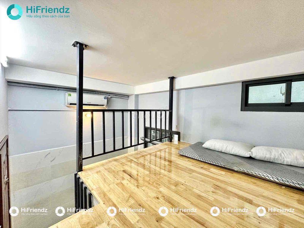 CHO THUÊ PHÒNG TRỌ GÁC STUDIO CỬA SỔ FULL NỘI THẤT GIÁP QUẬN 10 GIÁ RẺ