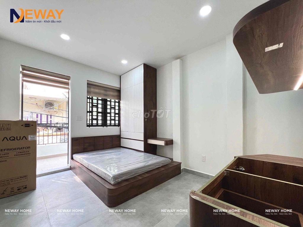 STUDIO BAN CÔNG FULL NỘI THẤT - BAN CÔNG RỘNG GIÁP QUẬN 10