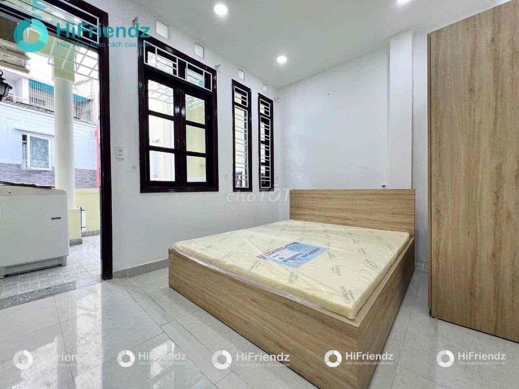 CHO THUÊ STUDIO BAN CÔNG TÁCH BẾP SẠCH SẼ NGAY SÂN BAY KV AN NINH