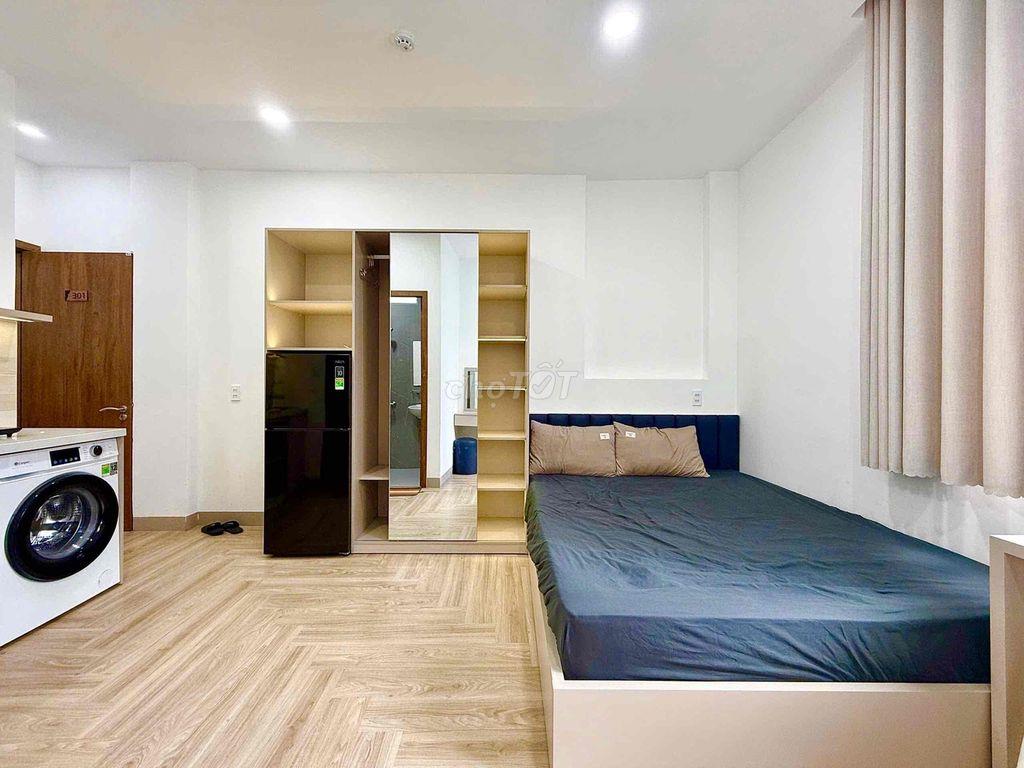 CHO THUÊ PHÒNG TRỌ STUDIO RỘNG CỬA SỔ TRỜI FULL NỘI THẤT NGAY PXL