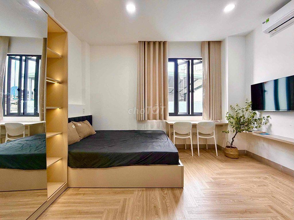 CHO THUÊ PHÒNG TRỌ STUDIO RỘNG CỬA SỔ TRỜI FULL NỘI THẤT NGAY PXL