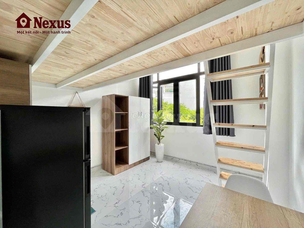 PHÒNG TRỌ GÁC SINH VIÊN FULL NỘI THẤT GẦN CÔNG VIÊN GIA ĐỊNH RỘNG RÃI