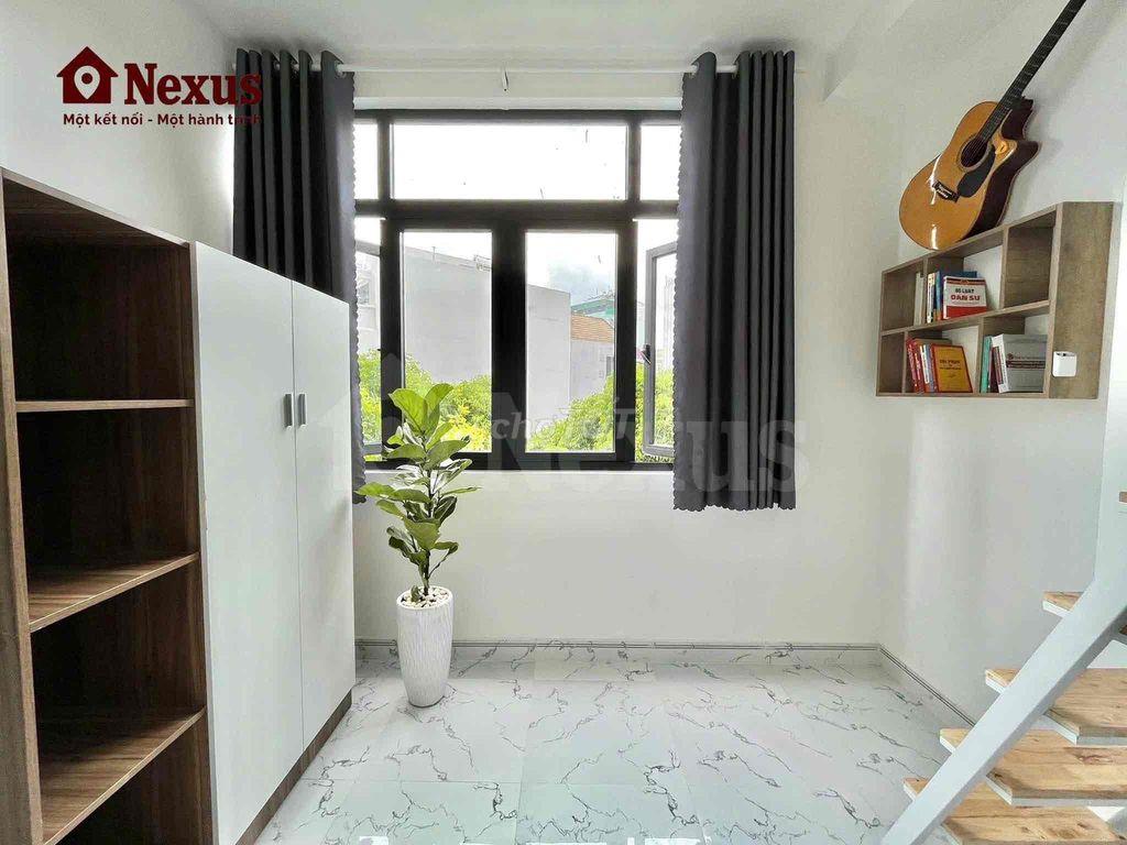 PHÒNG TRỌ GÁC SINH VIÊN FULL NỘI THẤT GẦN CÔNG VIÊN GIA ĐỊNH RỘNG RÃI