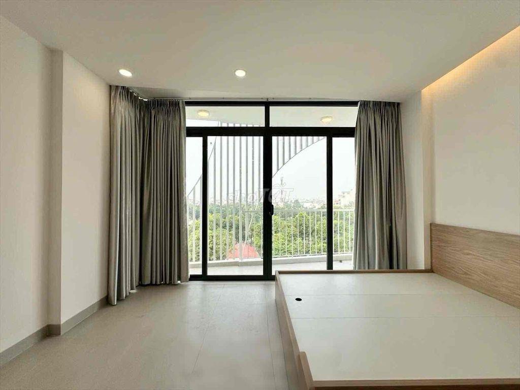CHO THUÊ CĂN HỘ STUDIO BAN CÔNG NHÀ MỚI NGAY HOÀNG HOA THÁM