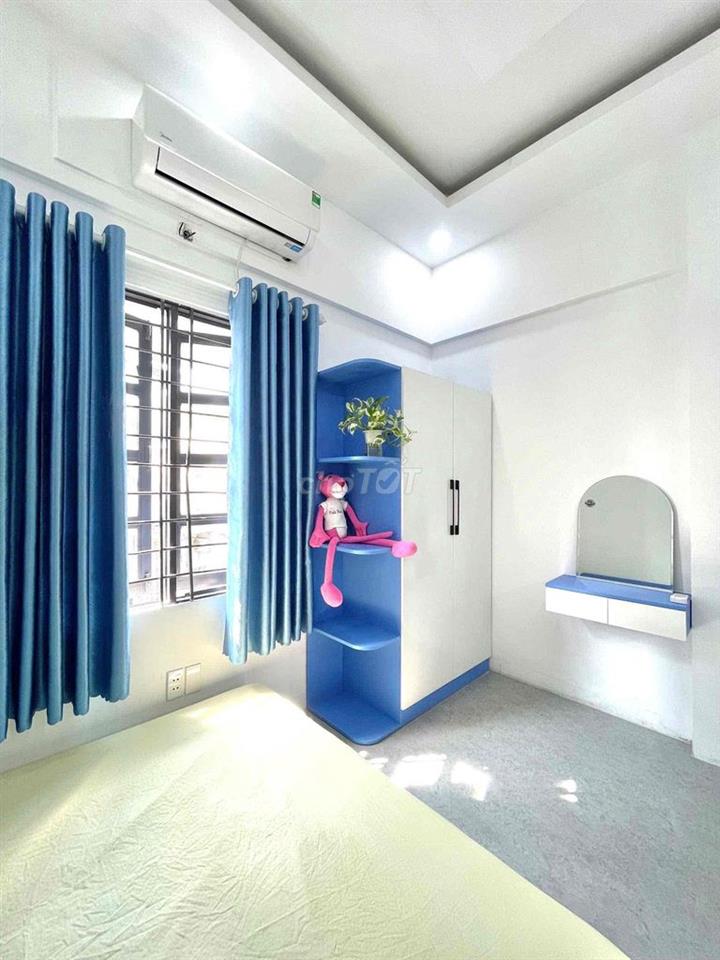 CHO THUÊ CĂN HỘ STUDIO CỬA SỔ TRỜI RỘNG 30m2 FULL NỘI THẤT MỚI