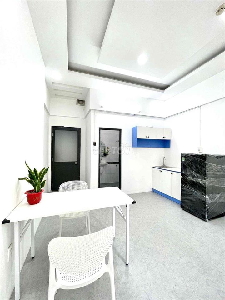 CHO THUÊ CĂN HỘ STUDIO CỬA SỔ TRỜI RỘNG 30m2 FULL NỘI THẤT MỚI