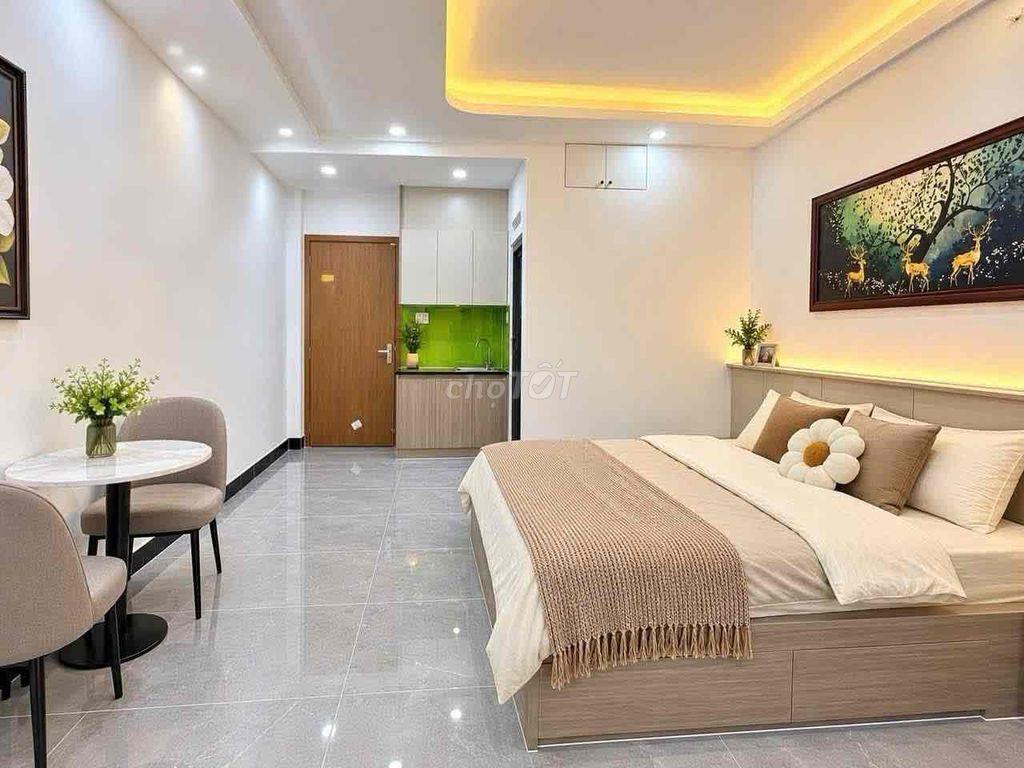 🔥CHO THUÊ CĂN HỘ MINI BAN CÔNG NGAY CỘNG HOÀ - NHÀ MỚI FULL NỘI THẤT