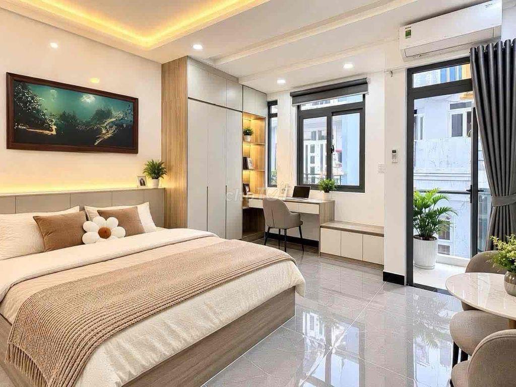🔥CHO THUÊ CĂN HỘ MINI BAN CÔNG NGAY CỘNG HOÀ - NHÀ MỚI FULL NỘI THẤT