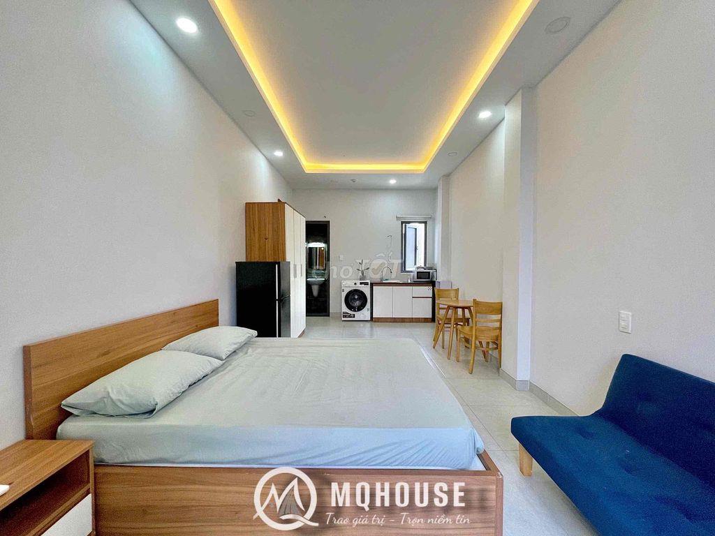 CĂN HỘ MINI - GẦN NGAY BIG TRƯỜNH CHINH CÓ BAN CÔNG TO SIÊU THOÁNG MÁT