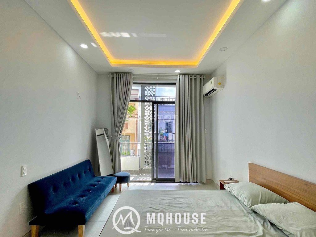 CĂN HỘ MINI - GẦN NGAY BIG TRƯỜNH CHINH CÓ BAN CÔNG TO SIÊU THOÁNG MÁT