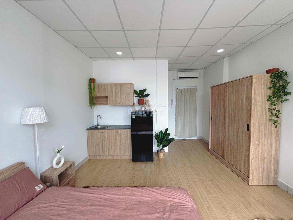 🔥Căn Hộ studio ban công ngay EMart Phan Văn Trị gần Đh Văn Lang